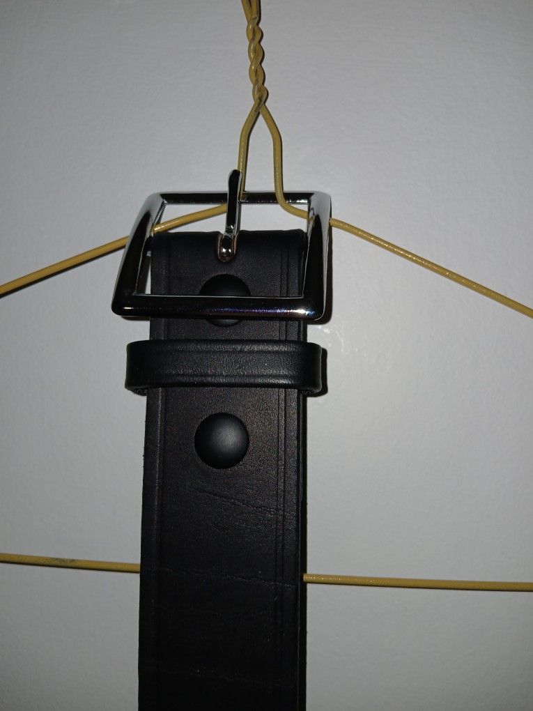 Boston Leather Belt Made In USA Size 52