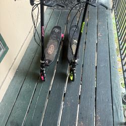 Dos Patinetas Seminuevas En 35 Dolares Por Las Dos Patinetas Necesitan El Cargador 
