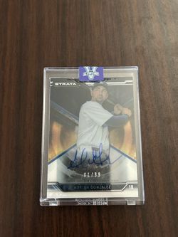 Dodgers Adrian Gonzalez Autograph 61/99