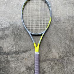 Head Extreme Tour 360 + Tennis Racquet Grip 4 1/4 Strung @52.5
