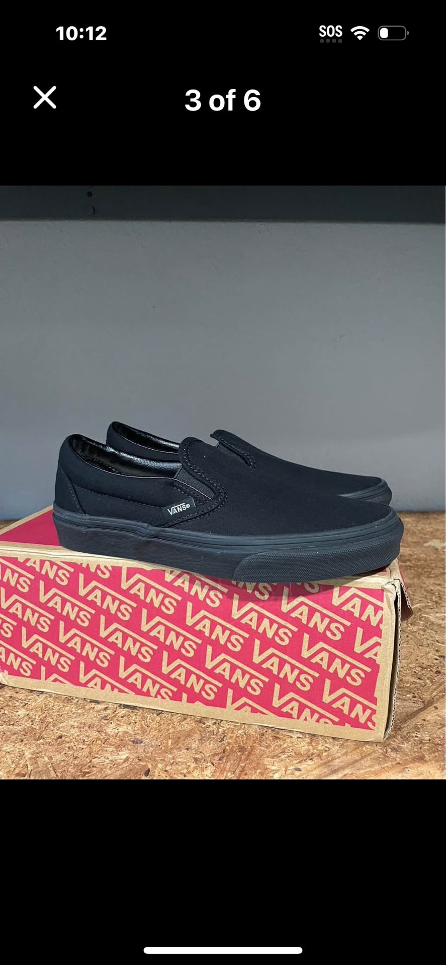 Woman’s VANS size 7