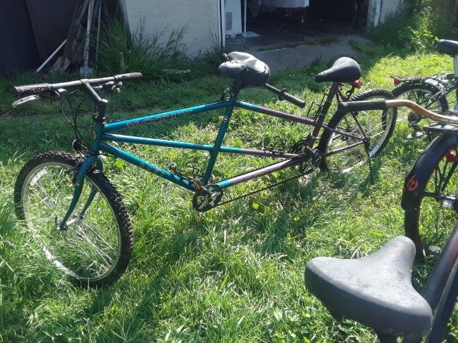 Motiv Duet Tandem Bicycle Bike Shimano Purple Turquoise for Sale in Hacienda Heights CA OfferUp