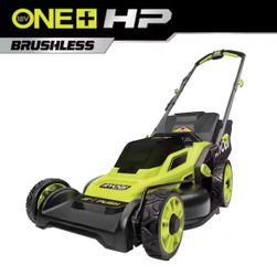 RYOBI ONE+ HP 18V Brushless 16 in. Cordless Battery Walk Behind Push Lawn Mower (Tool Only)=245