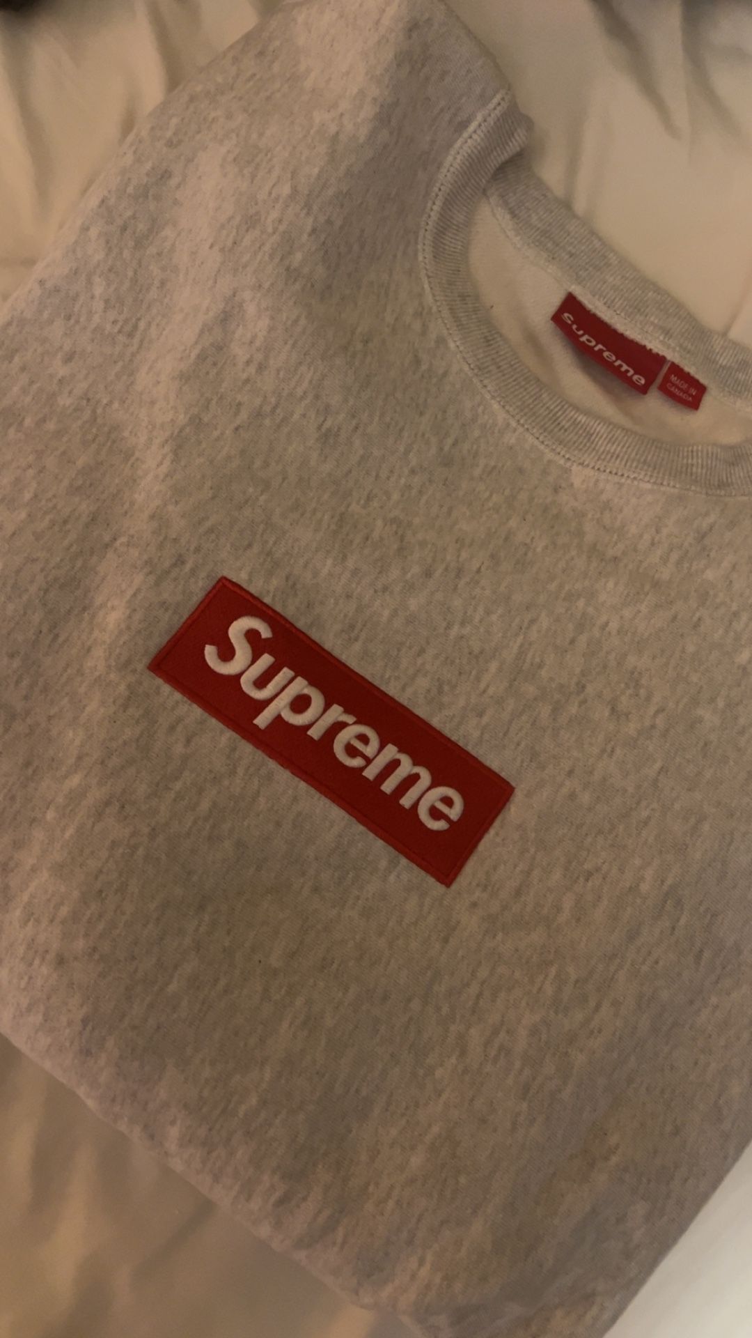 Supreme Box Logo Crewneck Size L