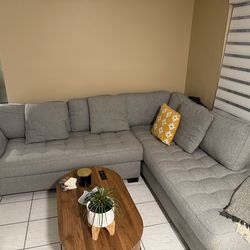 Gray sofa