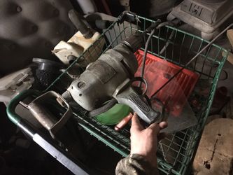 Big antique drill works great