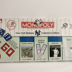 Monopoly New York Yankees 