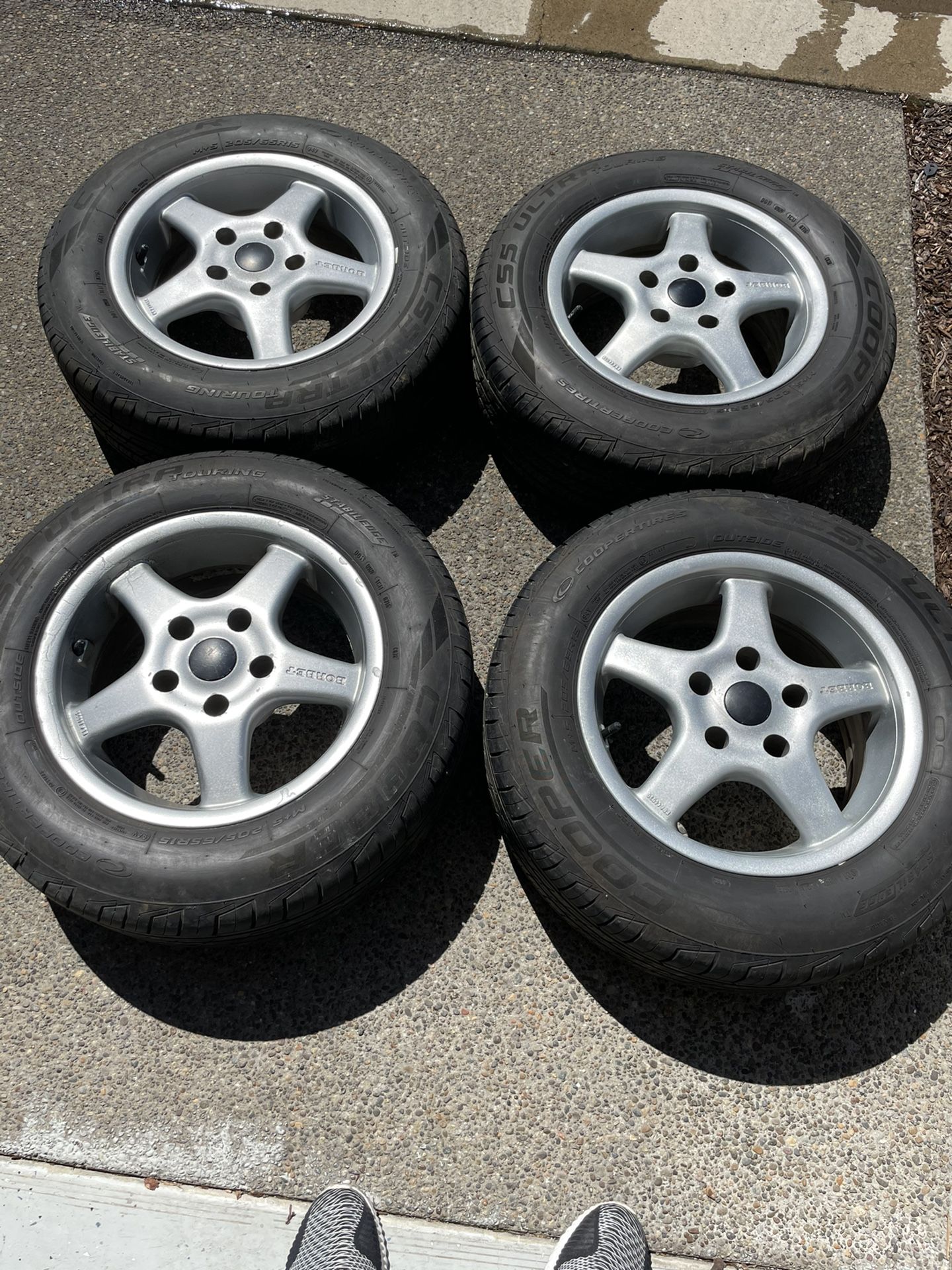 BMW Wheels E30 E28 E36 E34 Borbet Type E 5x120