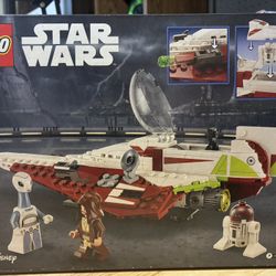 LEGO Star Wars Obi-Wan Kenobi Jedi Starfighter 75333 – Complete Set