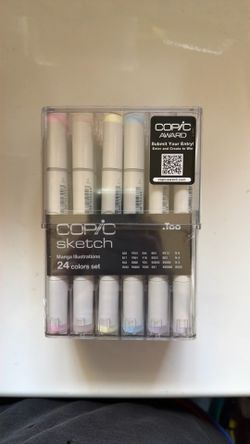 Copic Sketch 24 Pc Manga Illustration Set