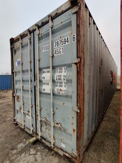 40HC Wind & Water Tight Shipping Containers For Sale