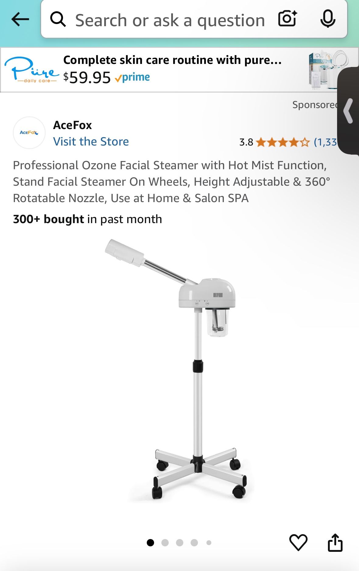 FACIAL STEAMER