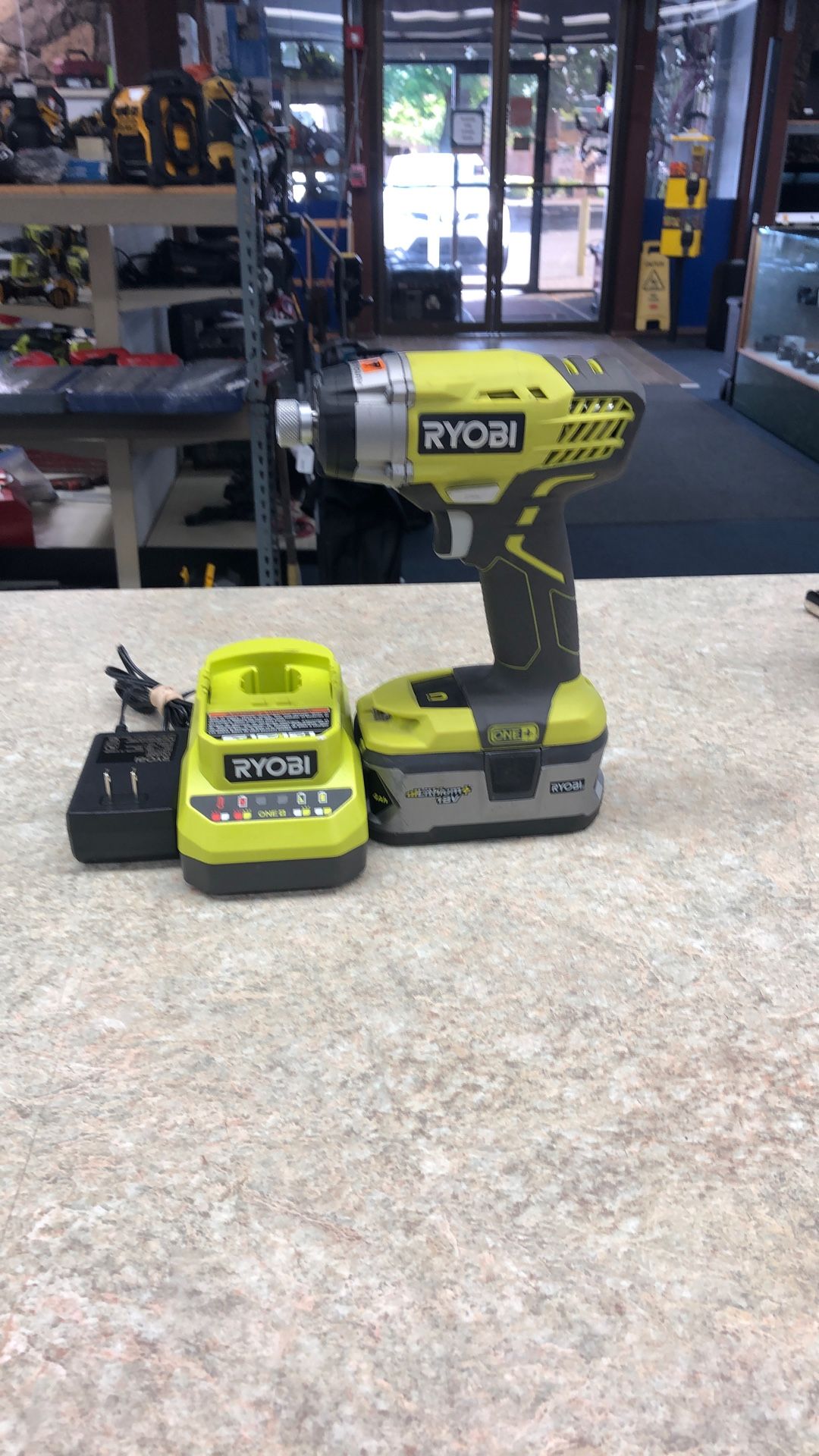 Ryobi P236A 18V Impact Driver With 1 4AH Battery And Charger