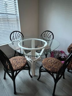 Leopard Dining Table