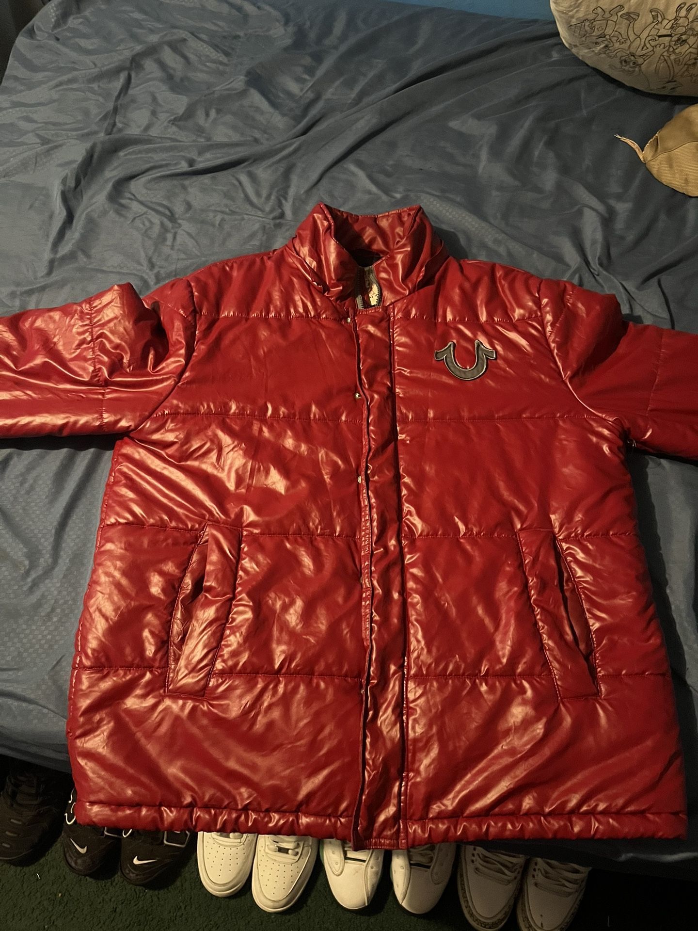 True Religion puffer jacket size large