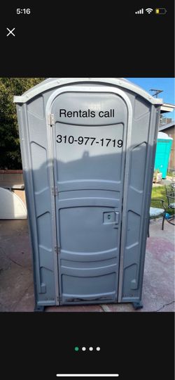 Portable restrooms