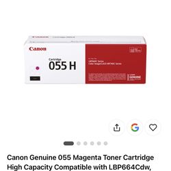 Canon Genuine 055 Magenta Toner Cartridge High Capacity Compatible with LBP664Cdw, MF741Cdw, MF743Cdw, MF745Cdw, MF746Cdw