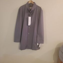 Rain Coat Brand New Calvin Klein With Tags