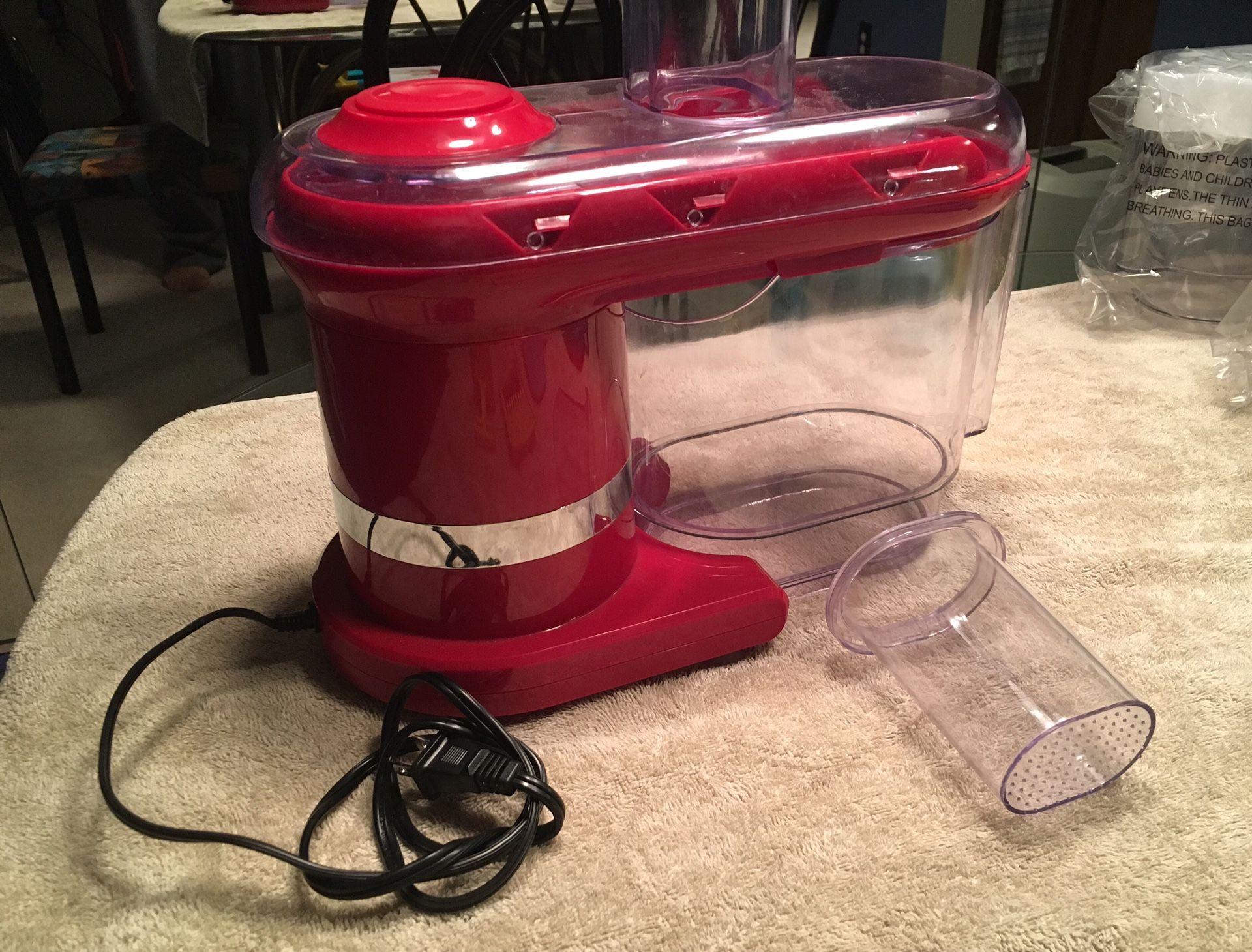 Cook’s Essential Electric Mandoline Slicer/Dicer w/ 7 different blades