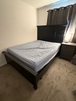 Queen bed frame