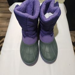 Lands' End Women's Frost Insulated Waterproof Snow Boots Size 9