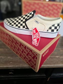 Vans checkered shoes