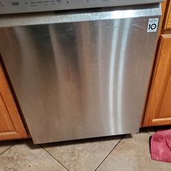 LG Stainless Steel Dishwasher Used
