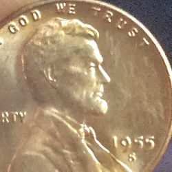 1955 S PENNY 