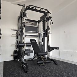 NEW Vesta Pro Series 3in1 Squat Rack | Functional Trainer | Smith Machine | Pulley System |🔴WEIGHTS,BAR, & BENCH SOLD SEPARATELY 🔴 FREE DELIVERY🚚 