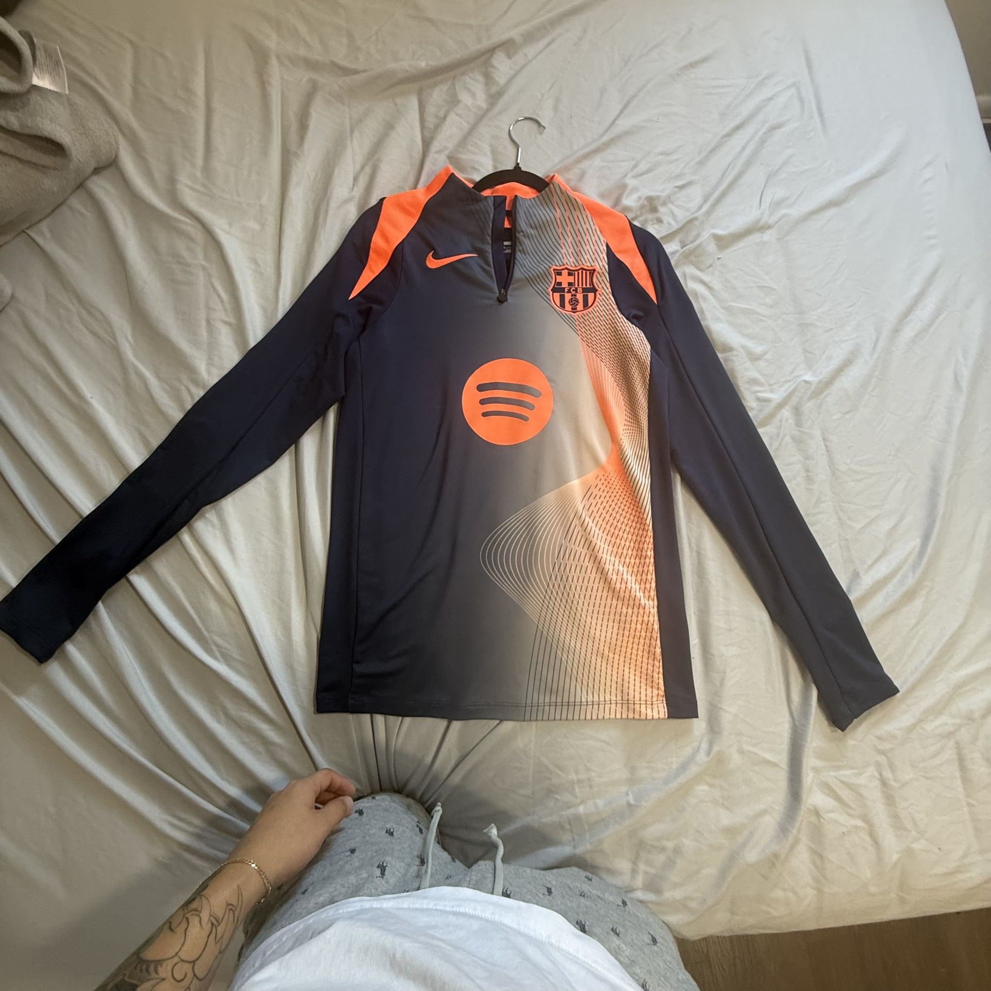 Nike FC Barcelona third Pre-Match sweatshirt 25/26  Men's