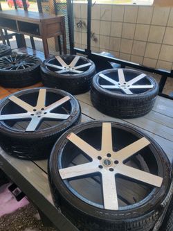 5x120 24" rims