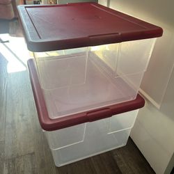 Sterilite Storage Bins $10 for Both