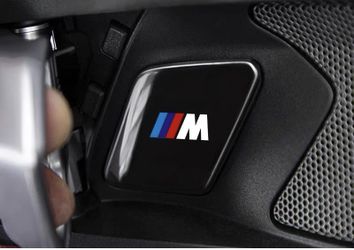 BMW 3 Series M-Style Interior Door Handle Trim Stickers (4pcs) – Brand New with Protective Film