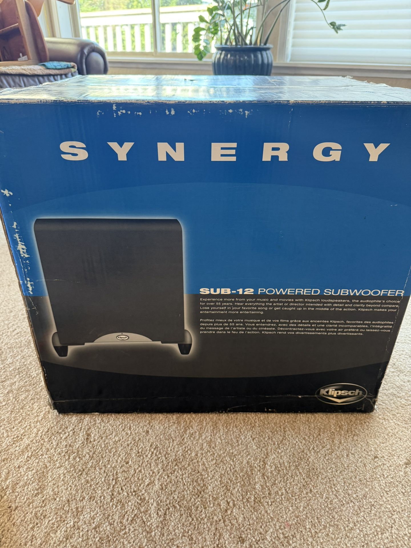 Klipsch 12” 2008 subwoofer 