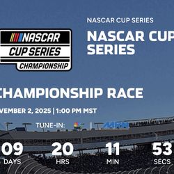 Nascar Tickets For Championship Race Nov 2nd