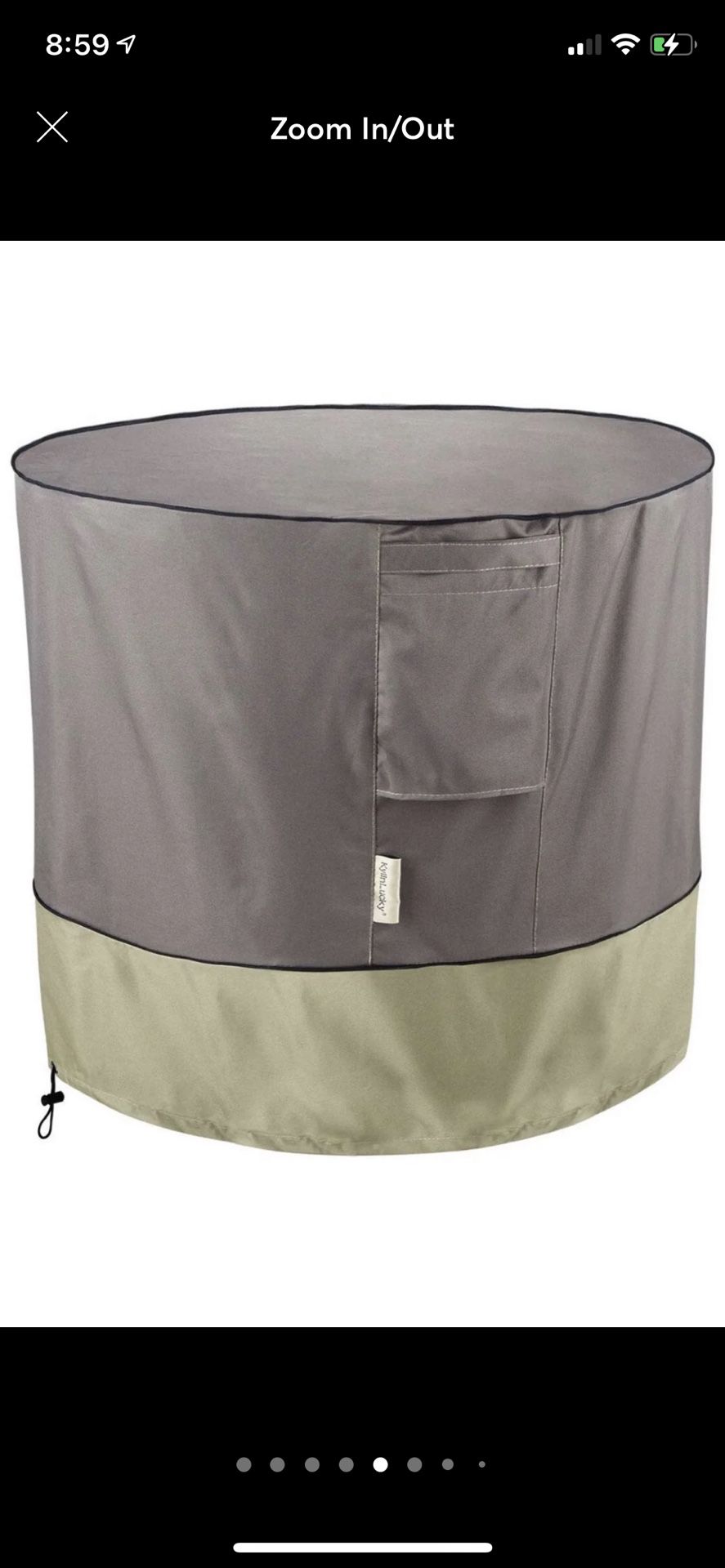 Brand-new!!! Air Conditioner Cover for Outside Units - AC Covers Fits up to 34 x 30 inches (Round)