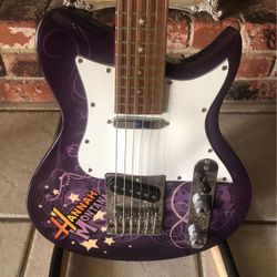 Disney By Washburn Hannah Montana Secret Star Electric Guitar, Gig Bag Included   