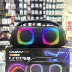 Portable Rechargeable Bluetooth Speaker