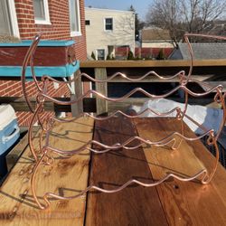 Nice Copper Wine Rack