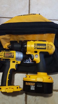 Dewalt drill and impact