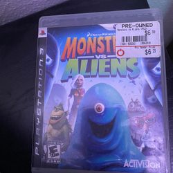 Monsters Vs Aliens Ps3 Game
