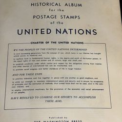 Historical United Nations Stamps  1(contact info removed)