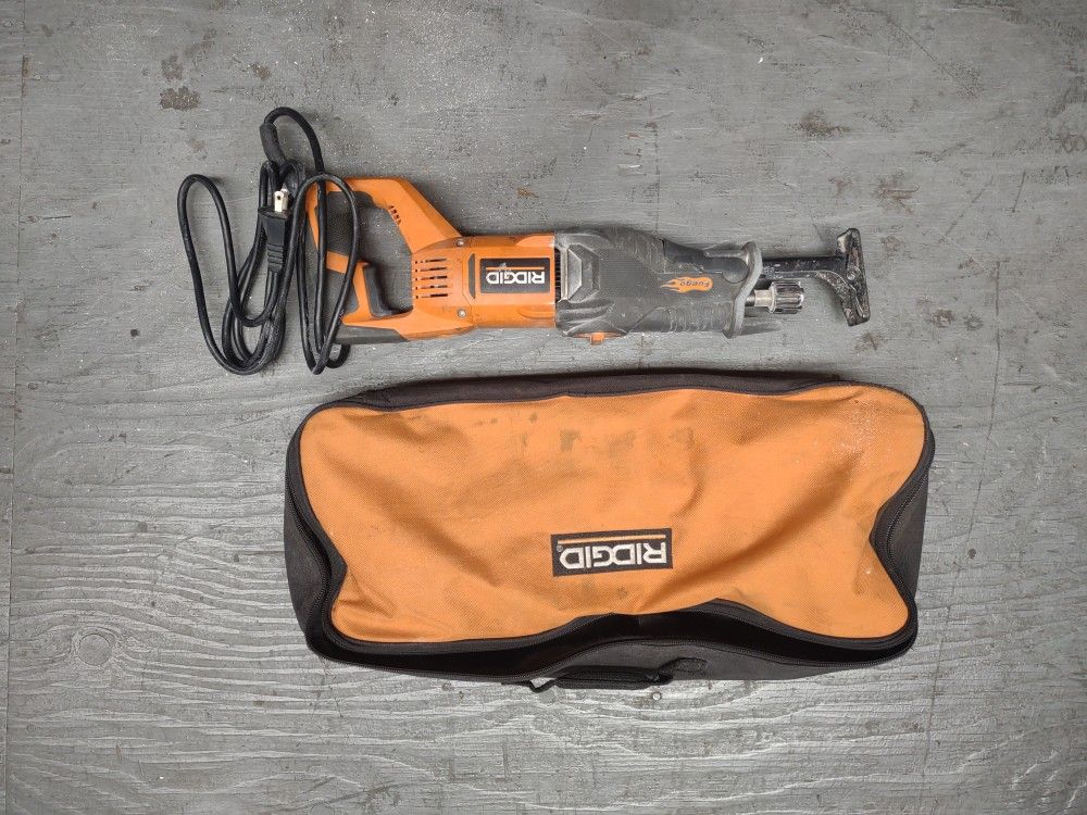 Rigid 10 Amp Reciprocating Saw