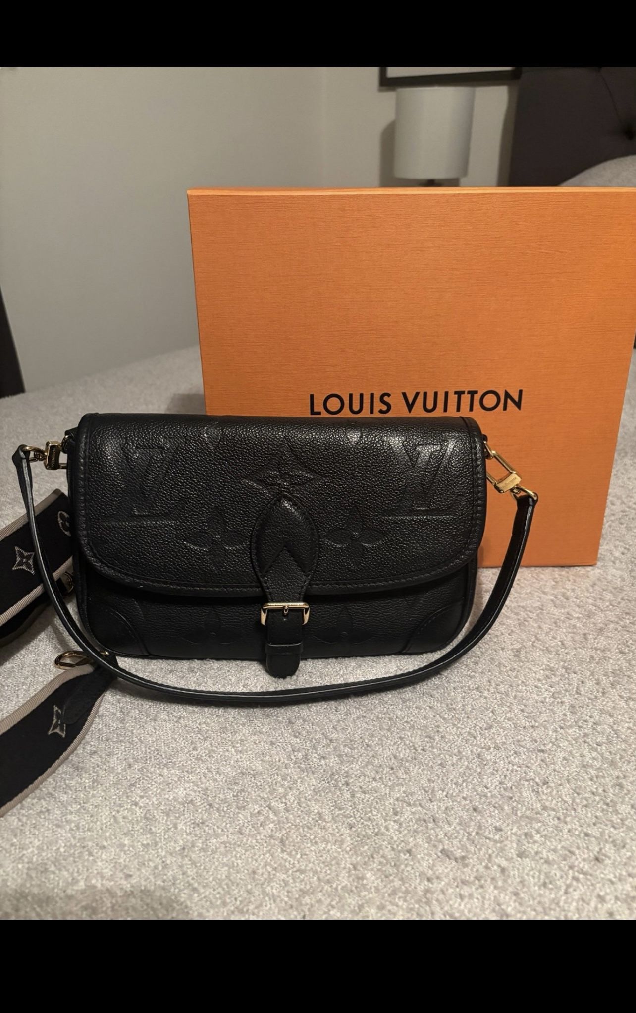Black Louis Vuitton Purse