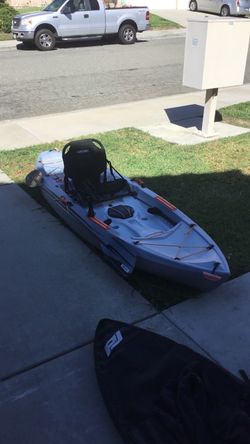 Lifetime Tamarack Pro Fishing Kayak + Pelican Kayak