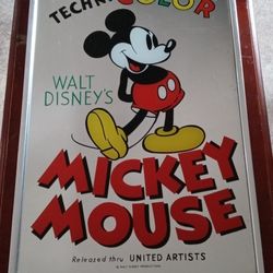 Vintage Mickey Mouse Mirror