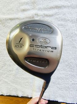 Cobra Titanium Gravity Back BiMetal 10.5° 1-Wood Golf Driver RH