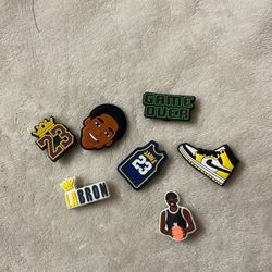 Basketball Theme Croc Charms 