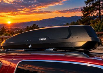 THULE FORCE XT XL GOOD CONDITION EASY MOUNTING CARBON FIBER