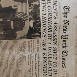 JFK Newspapers